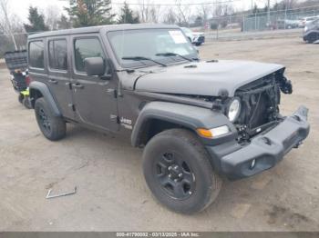  Salvage Jeep Wrangler