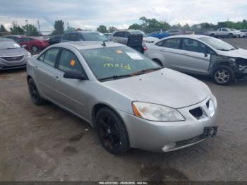  Salvage Pontiac G6