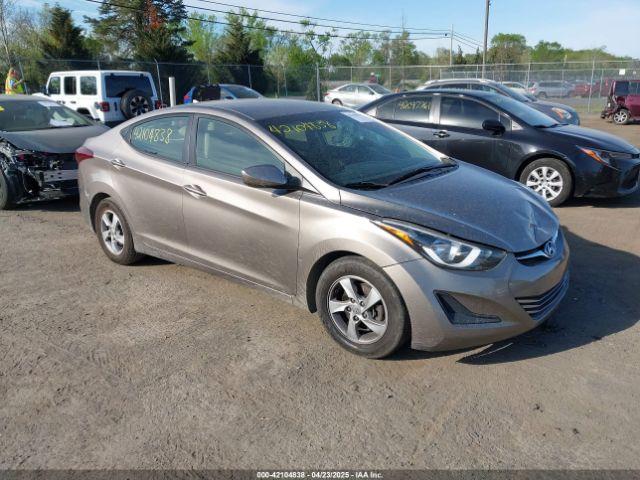  Salvage Hyundai ELANTRA