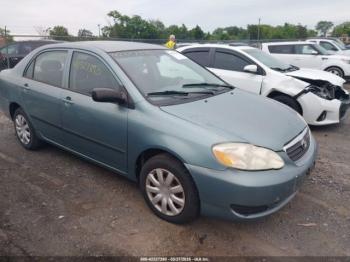  Salvage Toyota Corolla