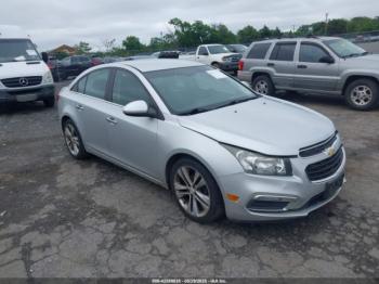  Salvage Chevrolet Cruze