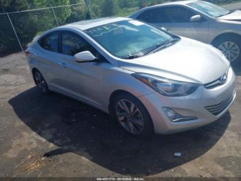  Salvage Hyundai ELANTRA