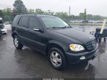  Salvage Mercedes-Benz M-Class