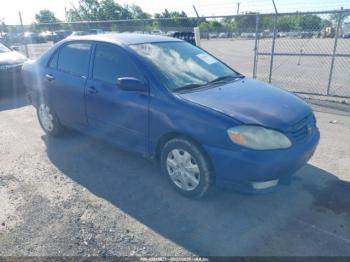  Salvage Toyota Corolla
