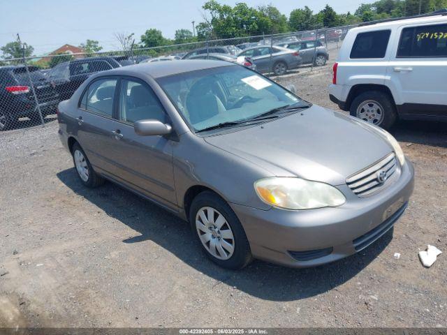  Salvage Toyota Corolla