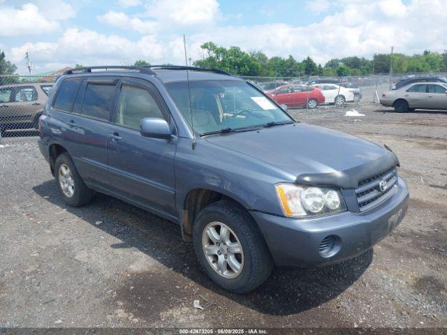  Salvage Toyota Highlander