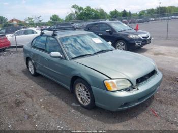  Salvage Subaru Legacy