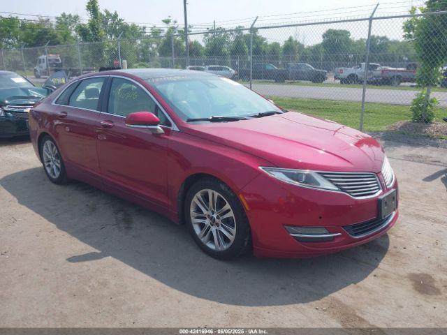  Salvage Lincoln MKZ Hybrid