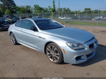  Salvage BMW 6 Series