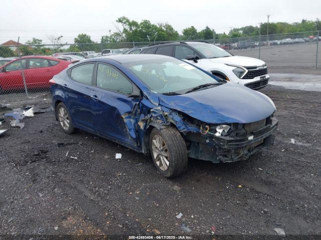  Salvage Hyundai ELANTRA