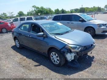  Salvage Toyota Corolla