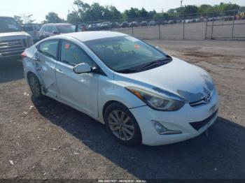  Salvage Hyundai ELANTRA