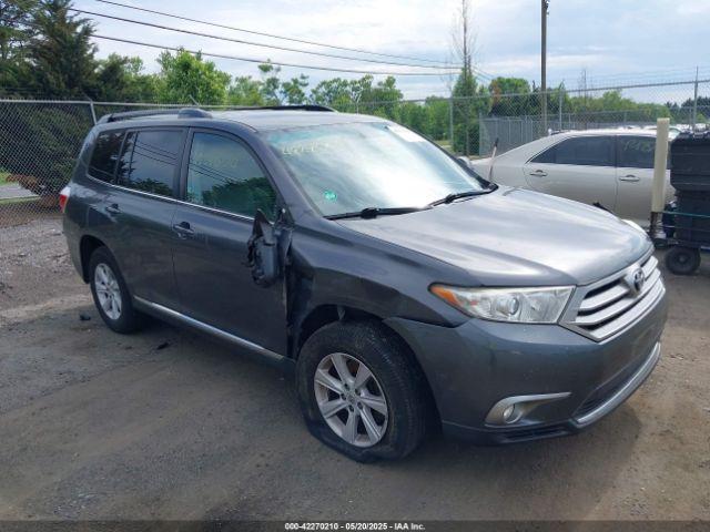  Salvage Toyota Highlander