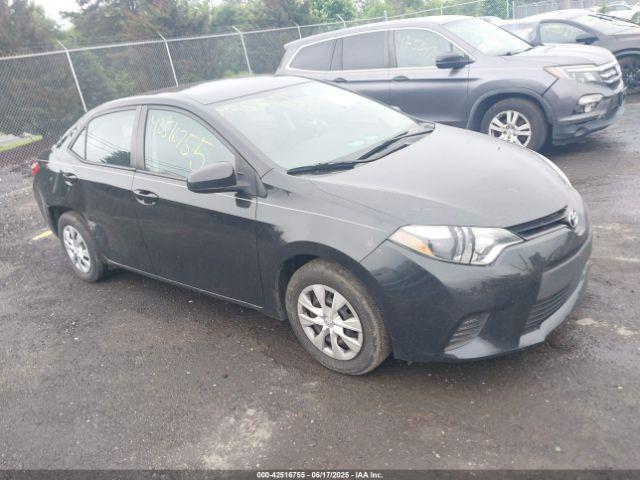  Salvage Toyota Corolla