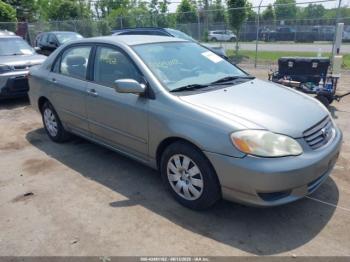 Salvage Toyota Corolla