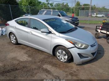  Salvage Hyundai ELANTRA
