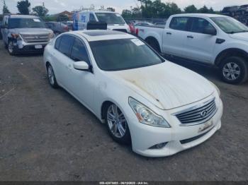  Salvage INFINITI G37