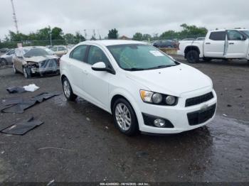 Salvage Chevrolet Sonic
