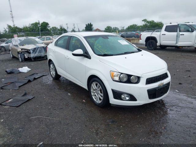 Salvage Chevrolet Sonic