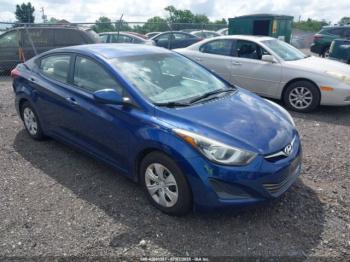  Salvage Hyundai ELANTRA