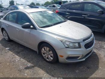  Salvage Chevrolet Cruze
