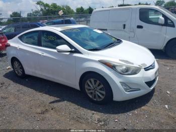  Salvage Hyundai ELANTRA