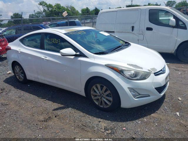  Salvage Hyundai ELANTRA