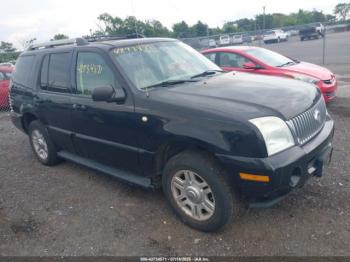  Salvage Mercury Mountaineer