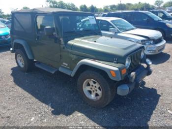  Salvage Jeep Wrangler