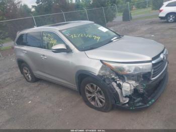  Salvage Toyota Highlander