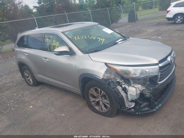  Salvage Toyota Highlander