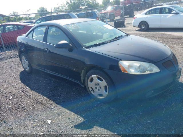  Salvage Pontiac G6