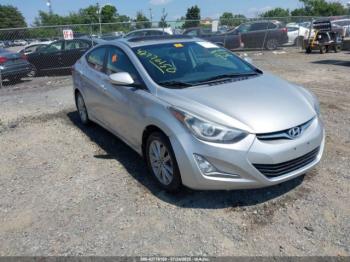  Salvage Hyundai ELANTRA