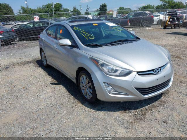  Salvage Hyundai ELANTRA