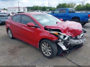  Salvage Hyundai ELANTRA