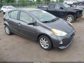  Salvage Toyota Prius c