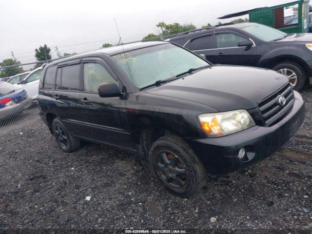  Salvage Toyota Highlander