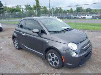  Salvage FIAT 500e