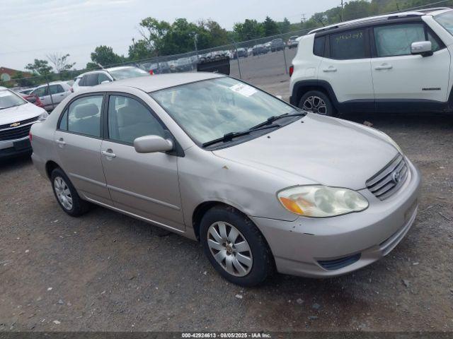  Salvage Toyota Corolla