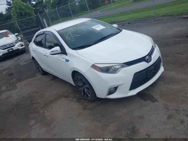  Salvage Toyota Corolla