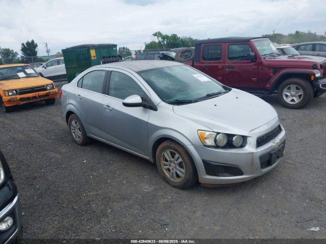  Salvage Chevrolet Sonic