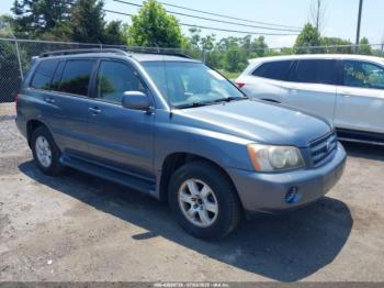 Salvage Toyota Highlander