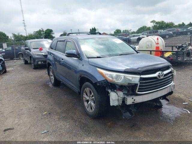  Salvage Toyota Highlander
