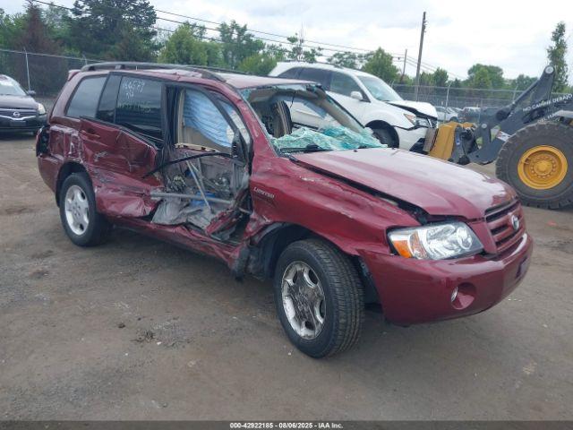  Salvage Toyota Highlander