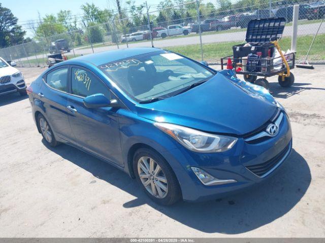  Salvage Hyundai ELANTRA