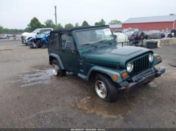  Salvage Jeep Wrangler