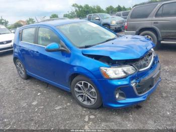  Salvage Chevrolet Sonic