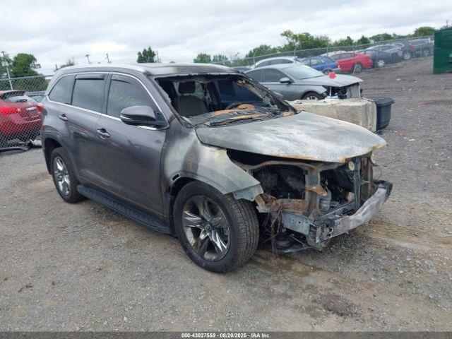  Salvage Toyota Highlander