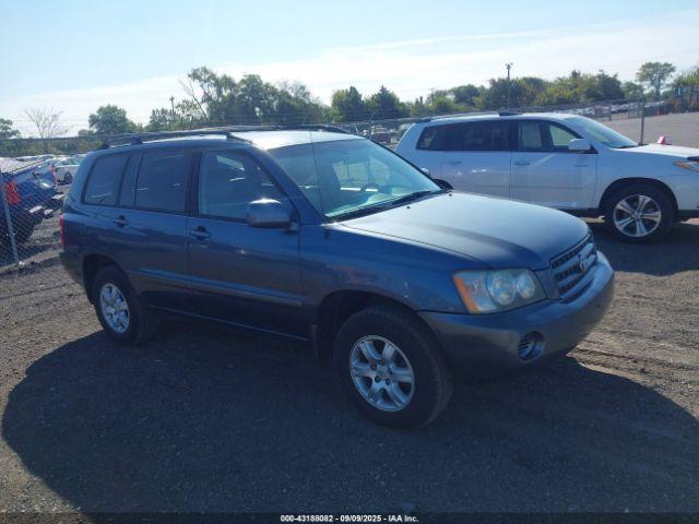  Salvage Toyota Highlander