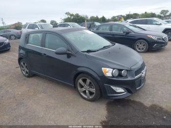  Salvage Chevrolet Sonic